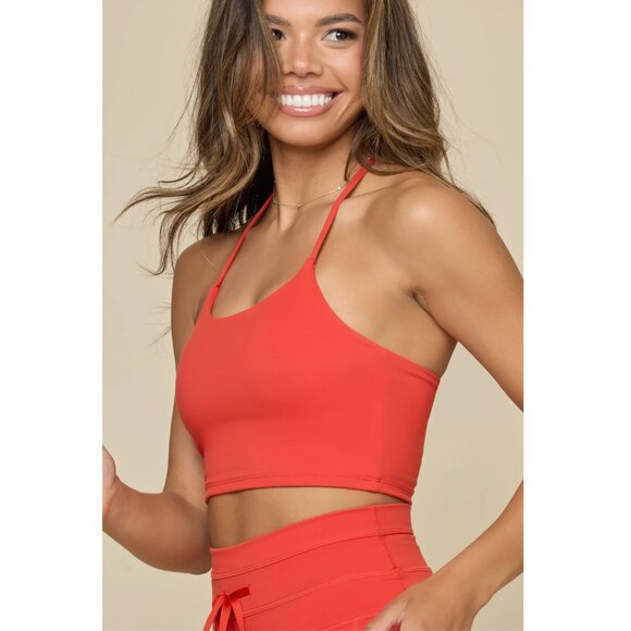 POPFLEX CAYENNE SET - Pirouette Skort, Plie Corset Crop, Flexy Crop Top NWT - Picture 9 of 16